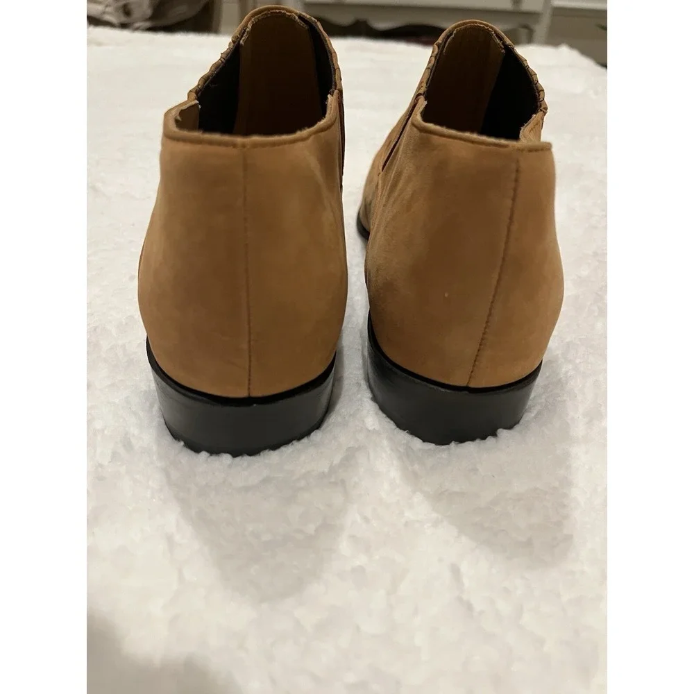 Anthropologie Chamula Leather Western Ankle Booties Size 24.5cm/ 7.5 US Women’s